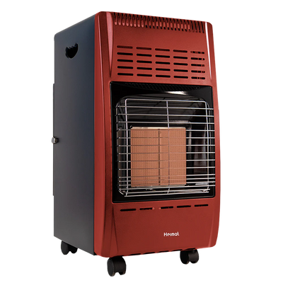 Estufa a Gas 5 kilos - 2 niveles -30 m2 Rojo