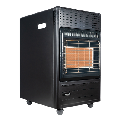 Estufa a Gas 5 a 15 kilos 3 Niveles- 60 m2 Negro