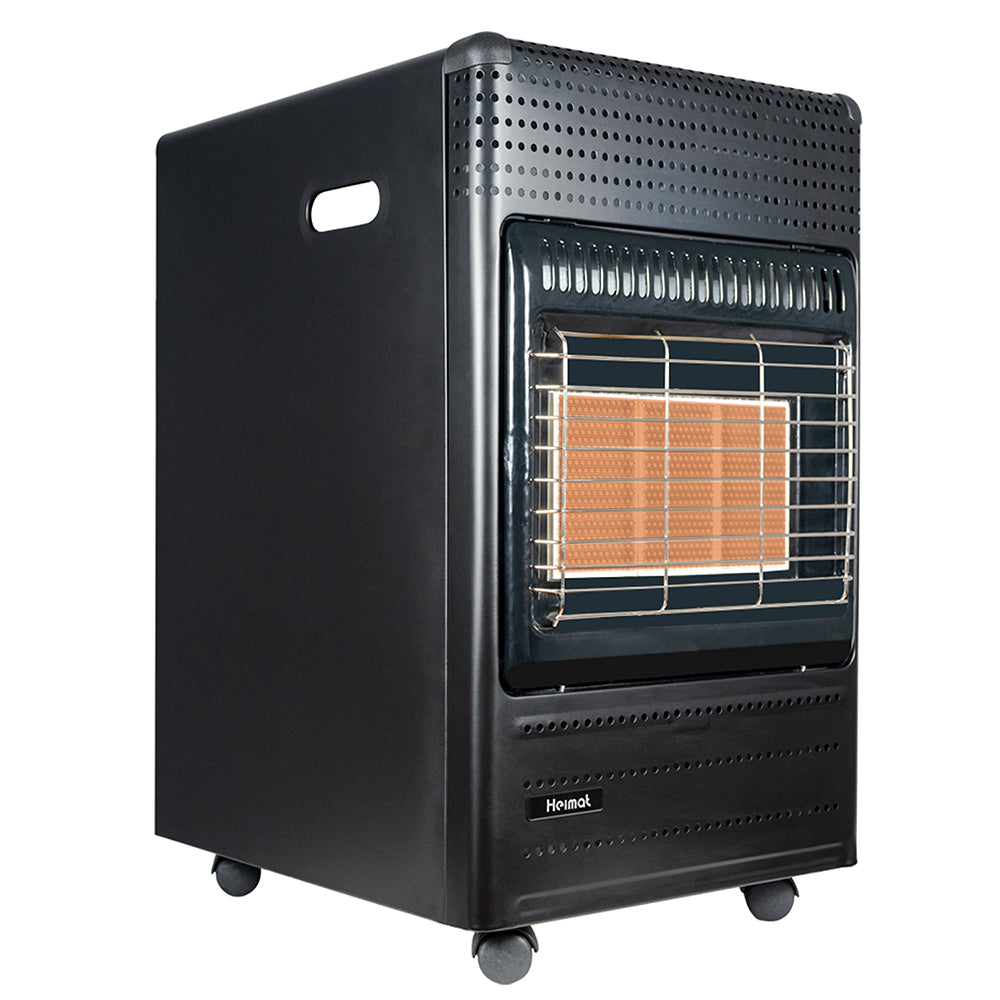 Estufa a Gas 5 a 15 kilos HC-15K EN 60 m2 Negro OUTLET